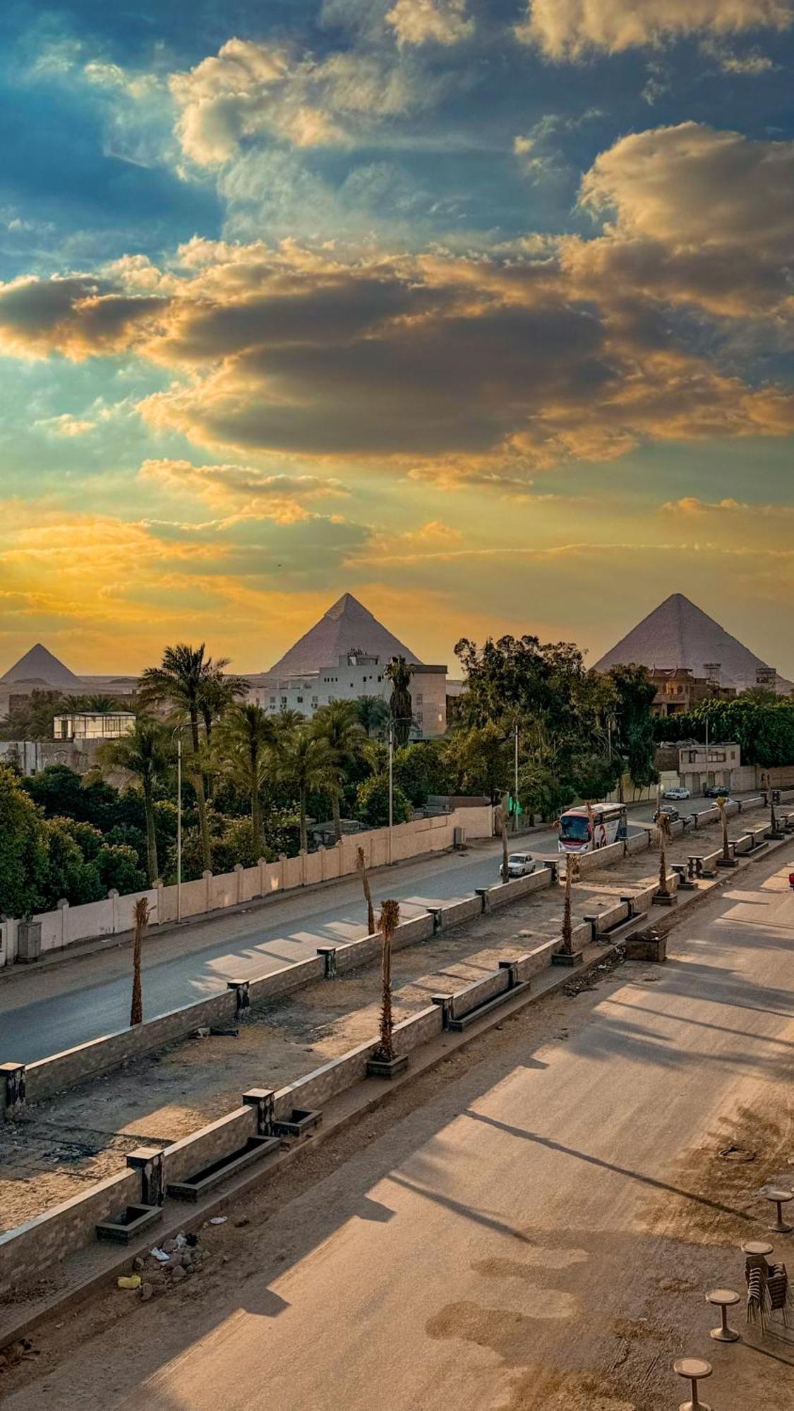 Almas Pyramids Hotel Kafret el-Gabal Exterior foto