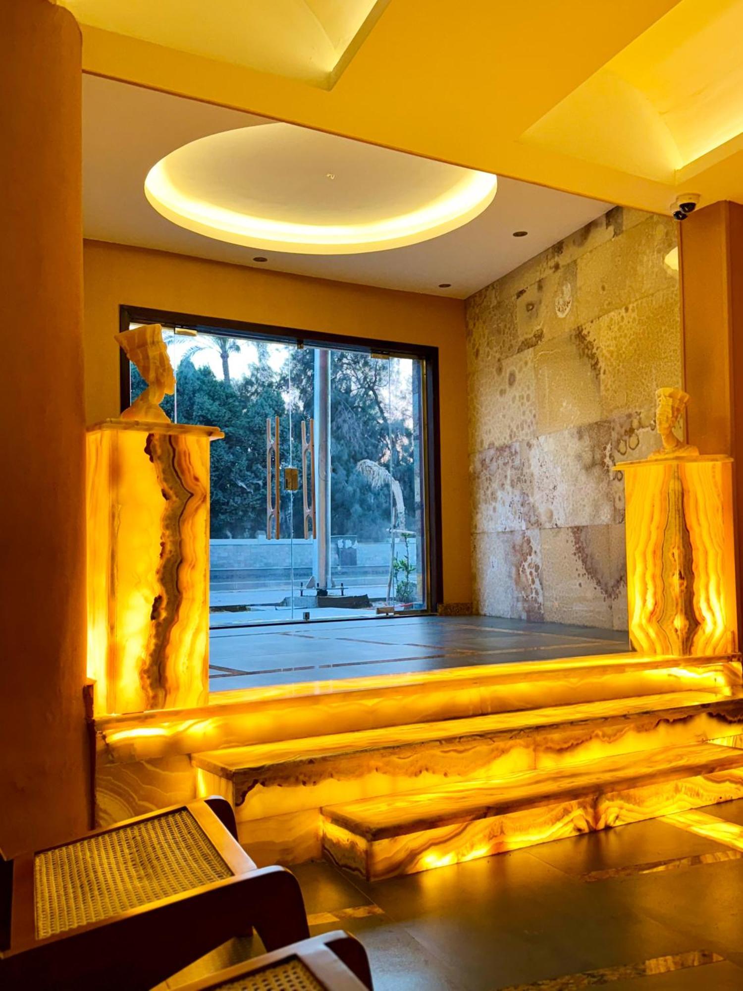 Almas Pyramids Hotel Kafret el-Gabal Exterior foto