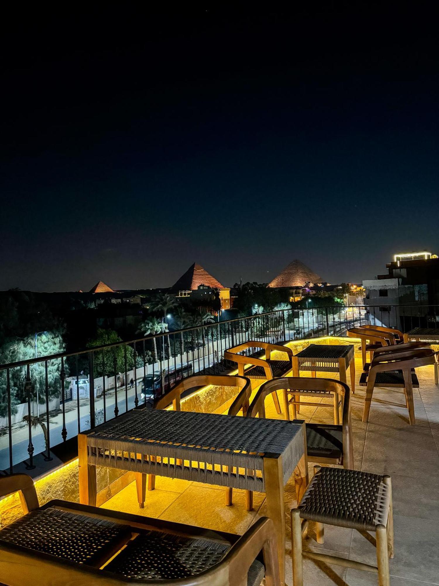 Almas Pyramids Hotel Kafret el-Gabal Exterior foto