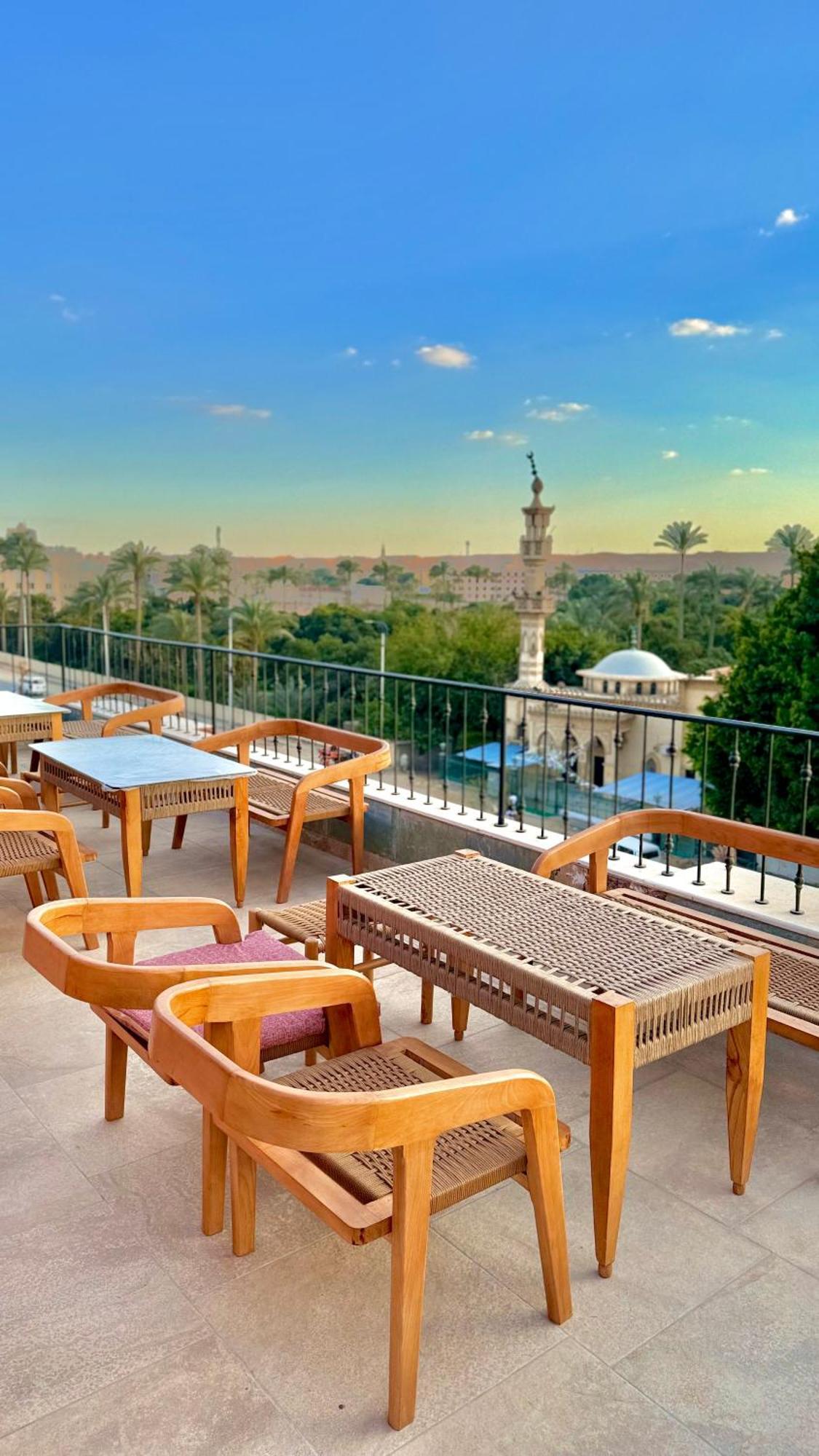 Almas Pyramids Hotel Kafret el-Gabal Exterior foto