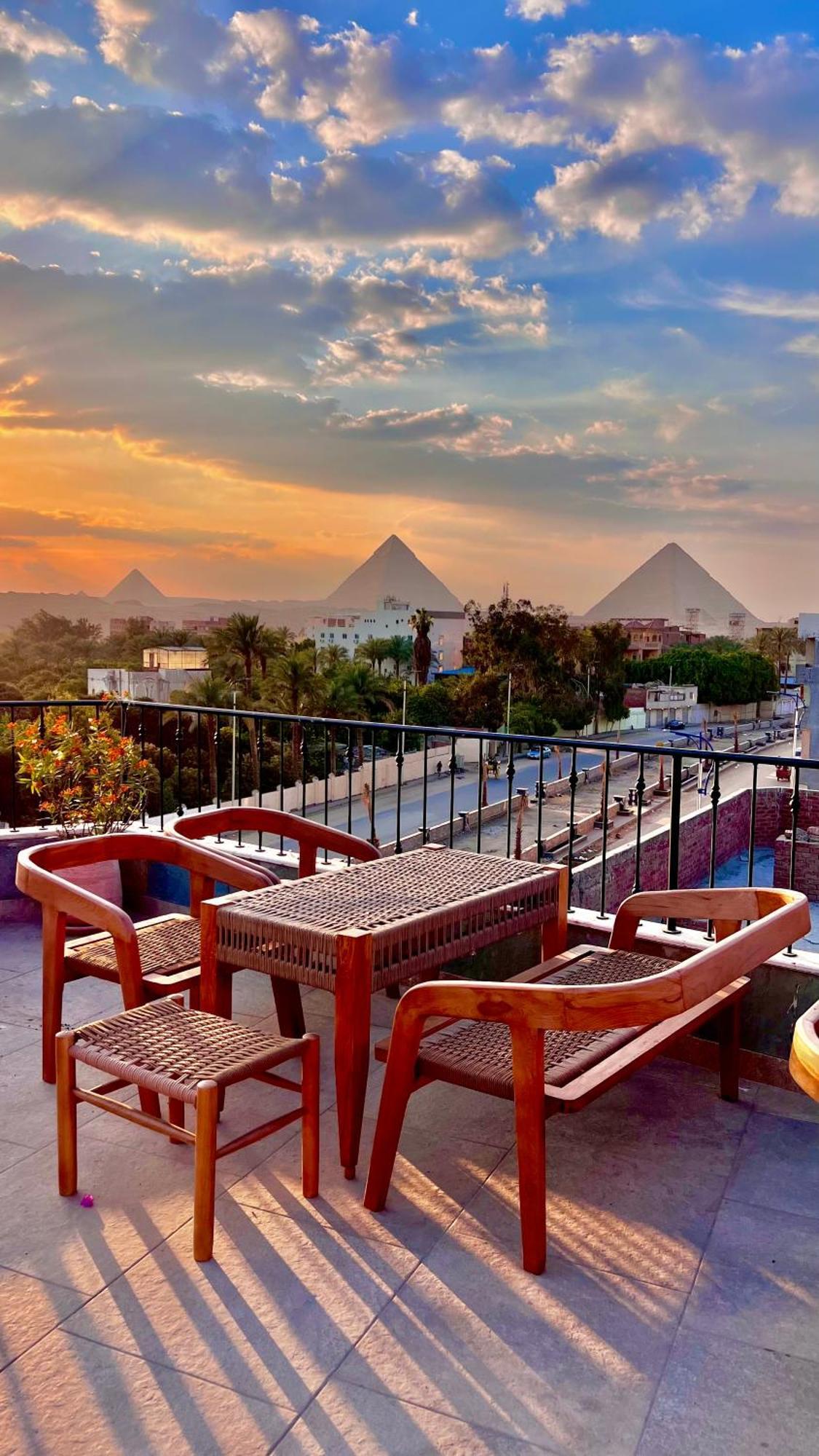 Almas Pyramids Hotel Kafret el-Gabal Exterior foto