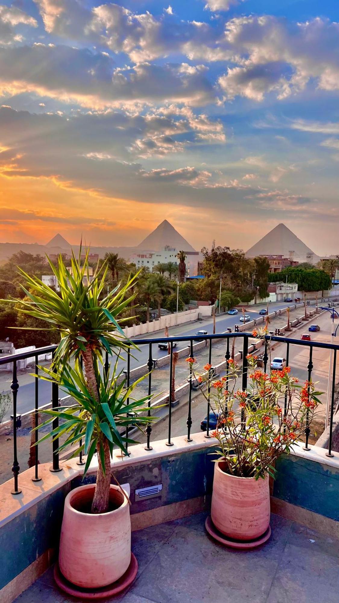 Almas Pyramids Hotel Kafret el-Gabal Exterior foto