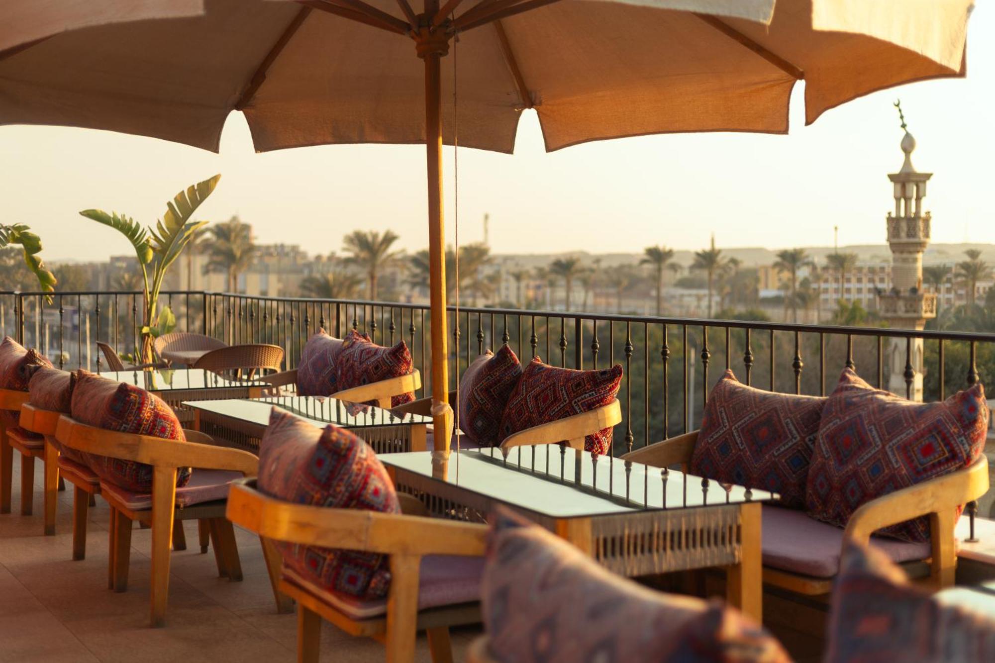 Almas Pyramids Hotel Kafret el-Gabal Exterior foto