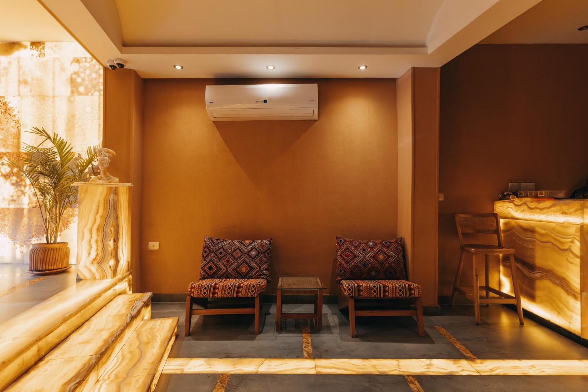Almas Pyramids Hotel Kafret el-Gabal Exterior foto