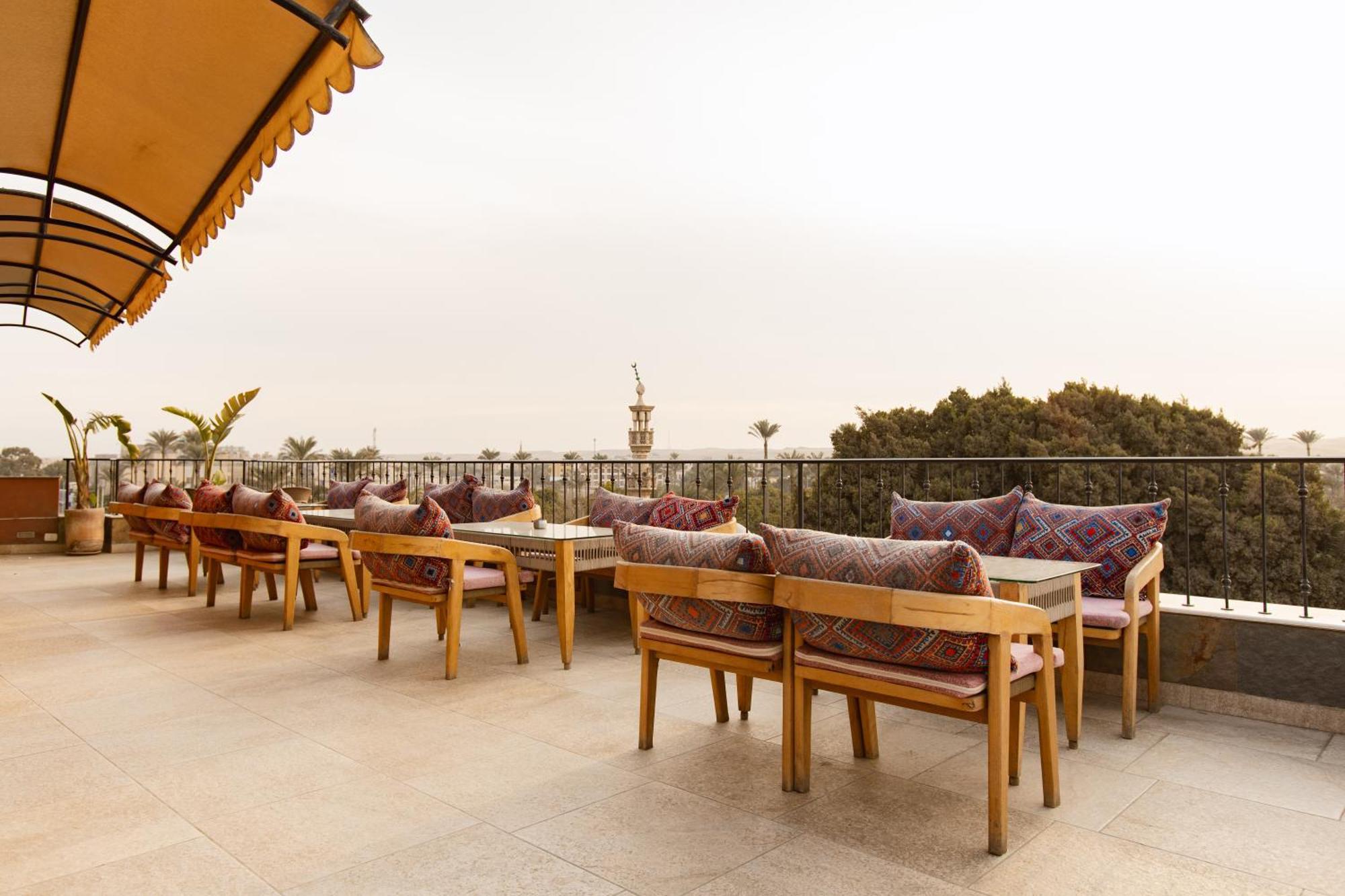 Almas Pyramids Hotel Kafret el-Gabal Exterior foto